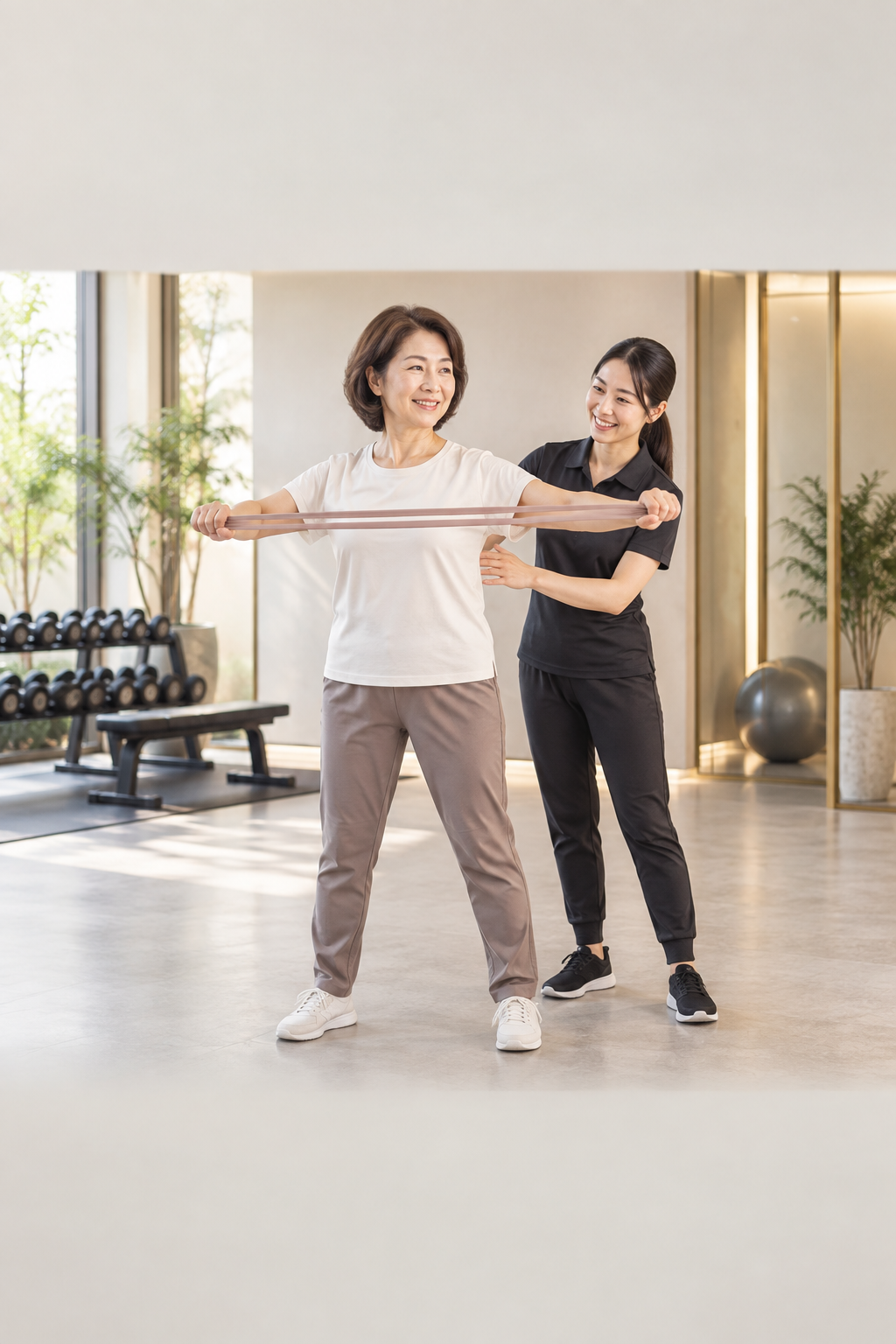 心と体を整える！50代からの運動初心者向け体力づくりプログラム