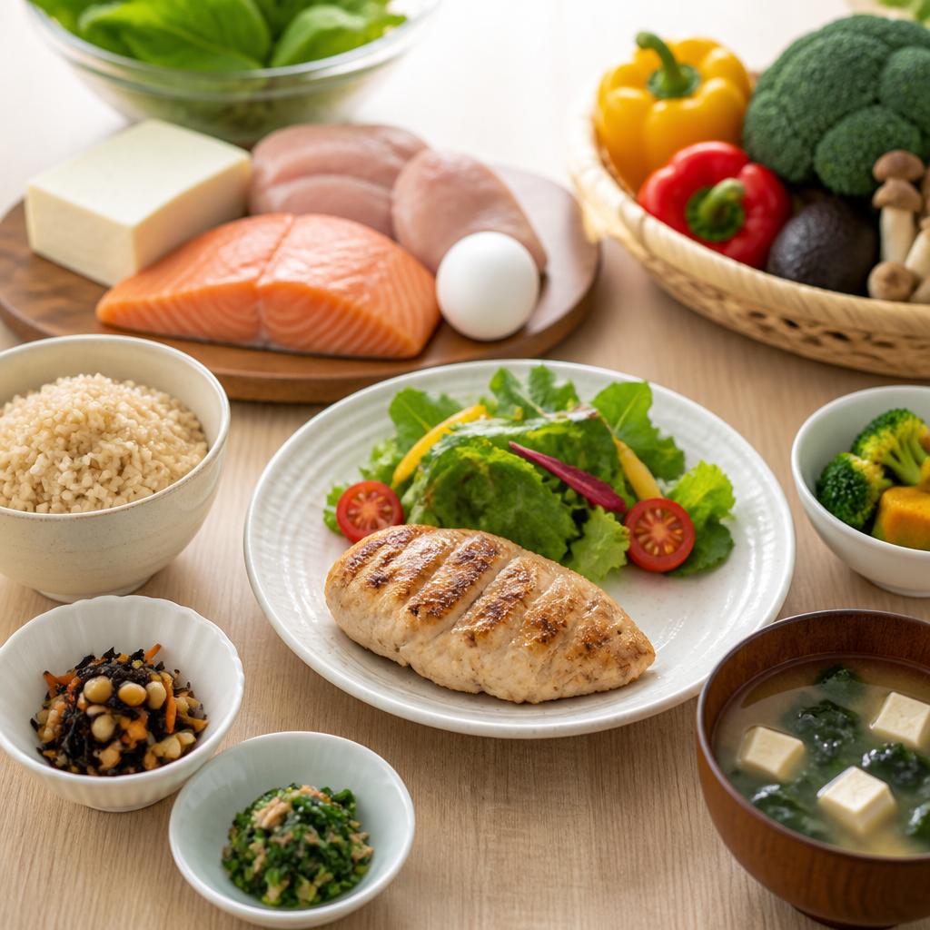 食事管理で無理なく痩せる！