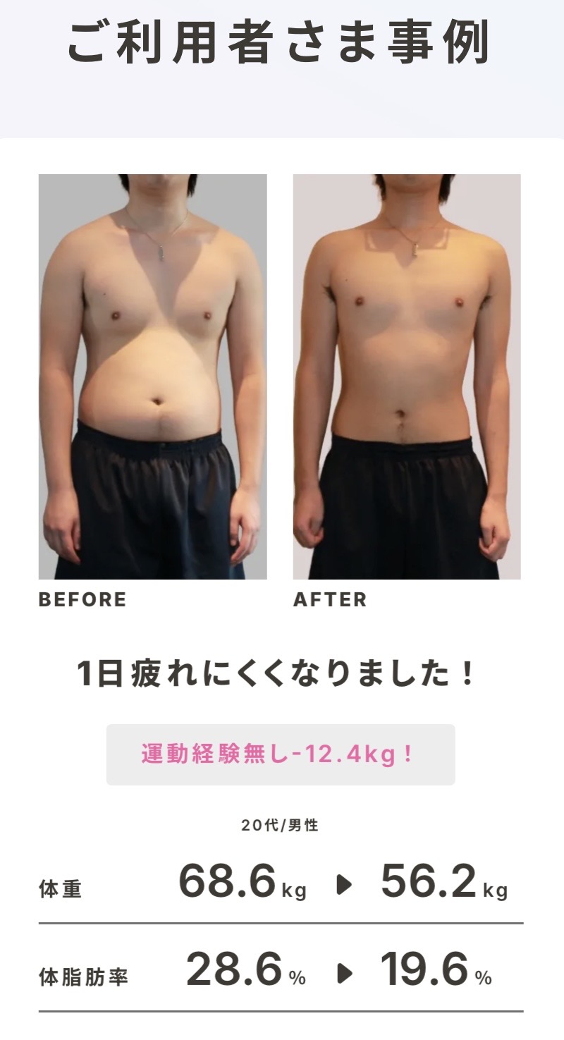 40代からもう遅くない！あなたの理想のボディを手に入れるチャンスです！