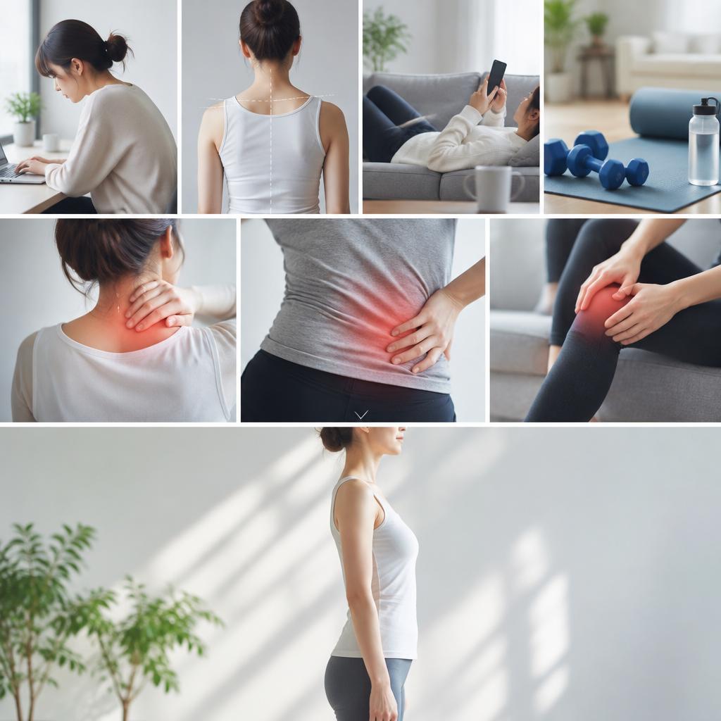 肩こり・腰の違和感・ぽっこり姿勢に、心当たりはありませんか？